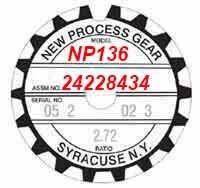 NP231 Transfer Case